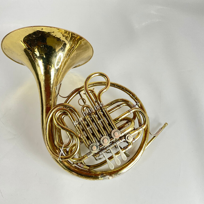 Used King 1159 F/Bb Double French Horn (SN: 380706)