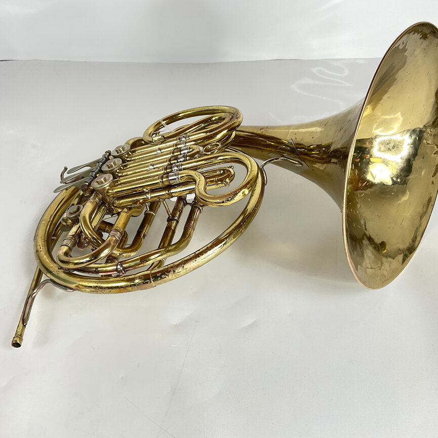 Used King 1159 F/Bb Double French Horn (SN: 380706)