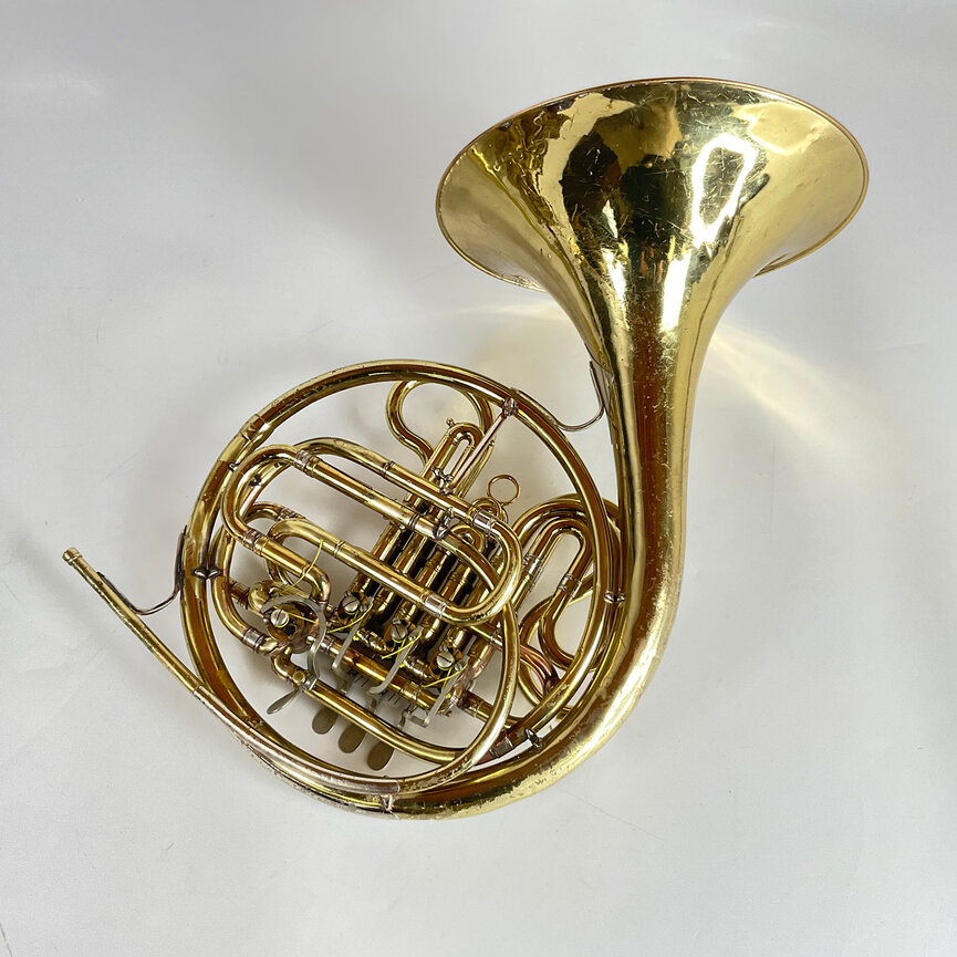 Used King 1159 F/Bb Double French Horn (SN: 380706)
