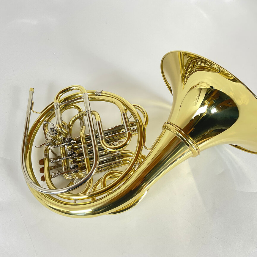 Demo Dillon Double French Horn, Cut Bell (SN: 38111)