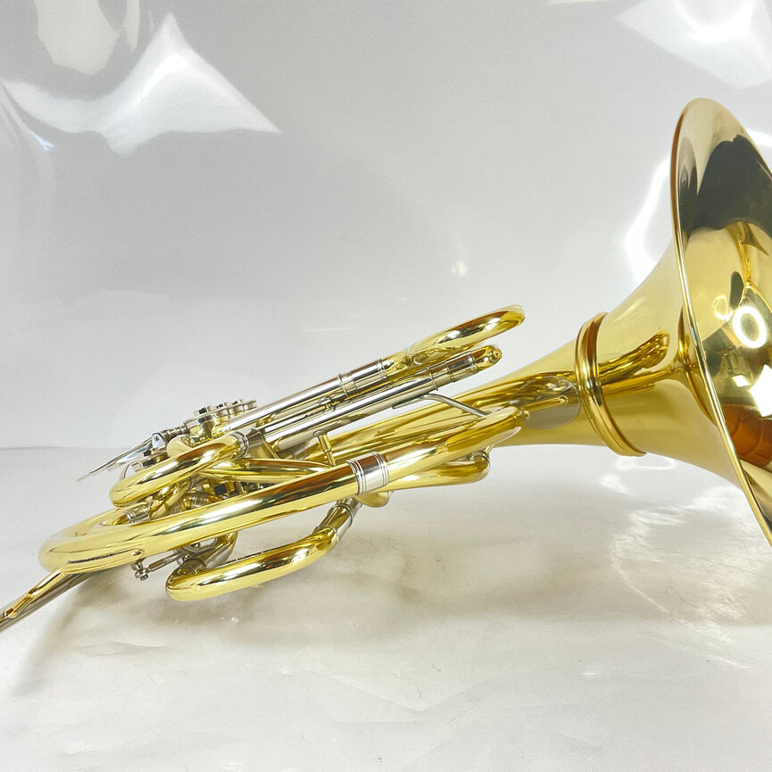 Demo Dillon Double French Horn, Cut Bell (SN: 38111)