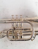 Used August Pollman Ligh Action NY Bb Cornet [323]