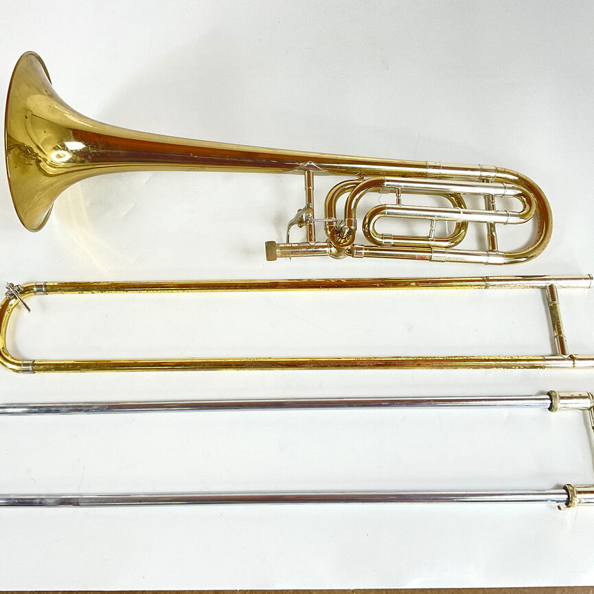 Used Bach 42B Bb/F Tenor Trombone (SN: 75580)