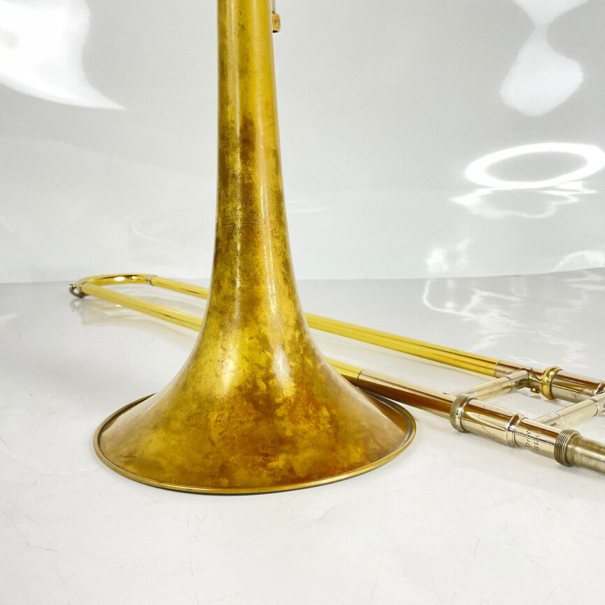 Used Bach 42T Bb/F Tenor Trombone (SN: 152335)