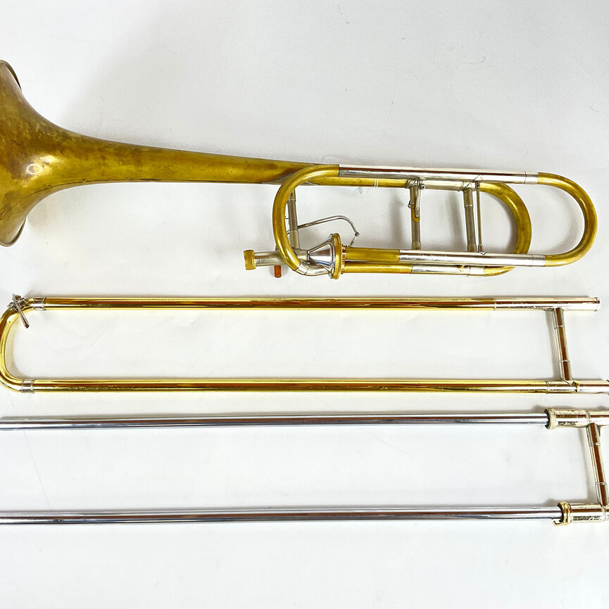 Used Bach 42T Bb/F Tenor Trombone (SN: 152335)