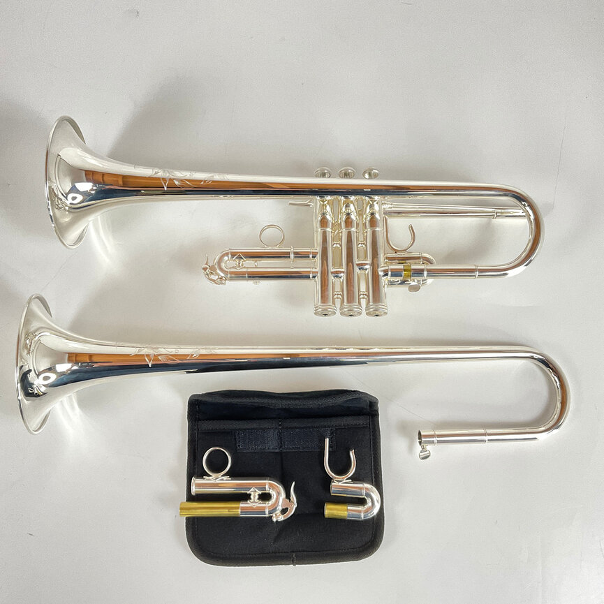 Demo S.E. Shires TRQ15S Eb/D Trumpet (SN: Q5391)