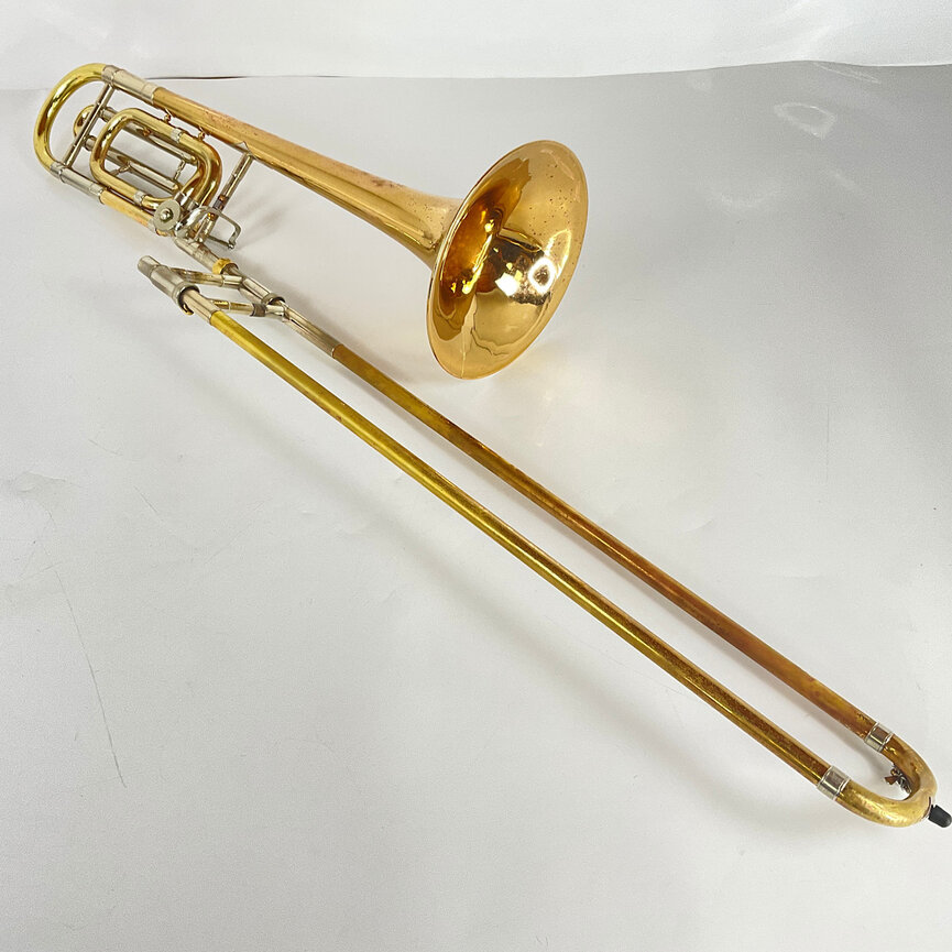 Used Bach 42BG Bb/F Tenor Trombone (SN: X4501)