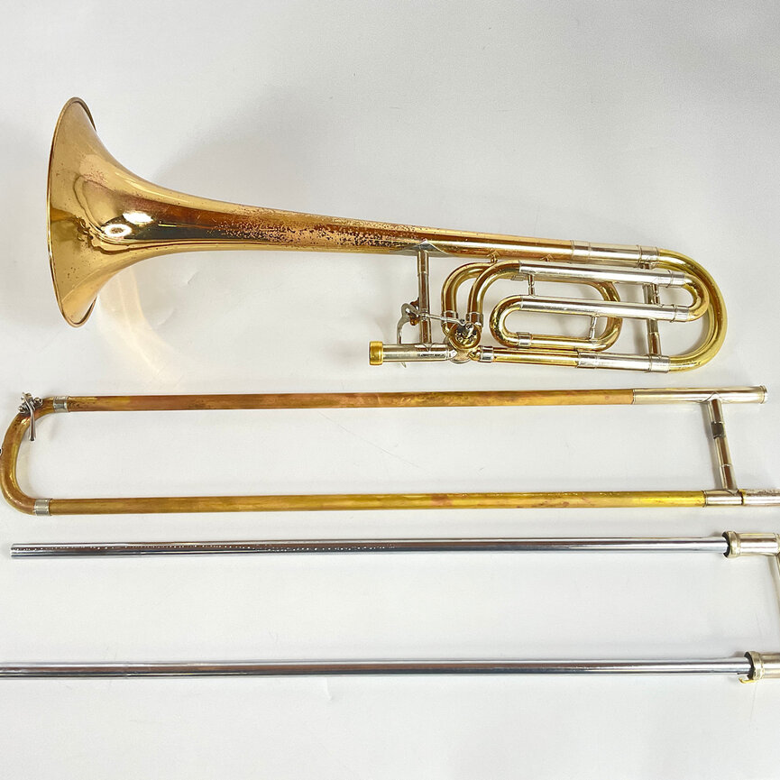 Used Bach 42BG Bb/F Tenor Trombone (SN: X4501)