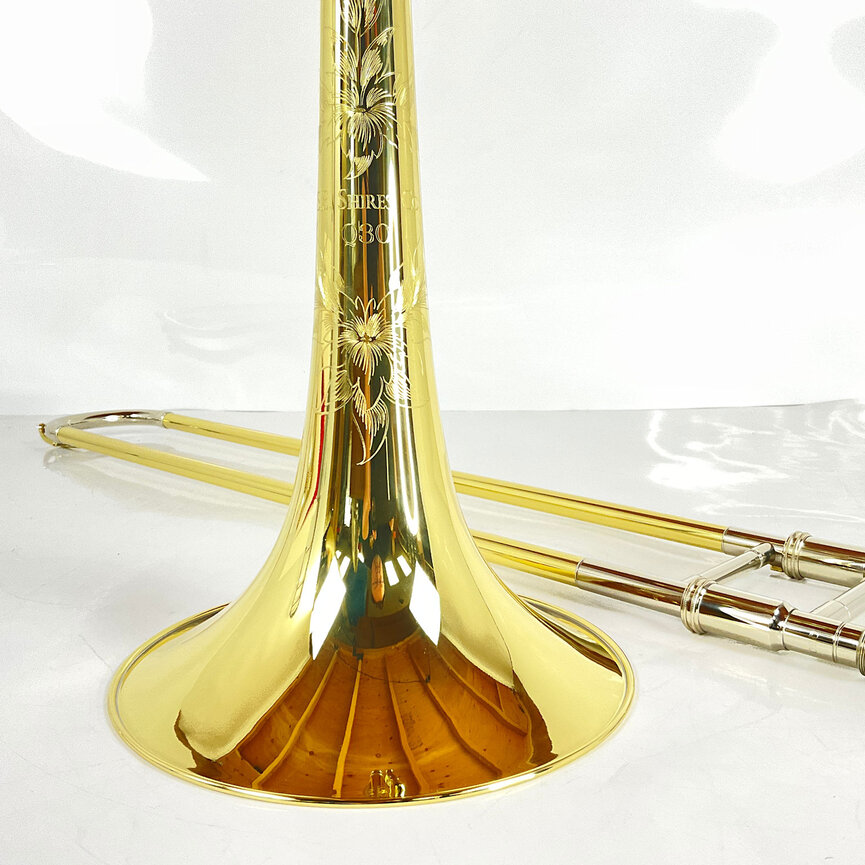 Demo S.E. Shires Q Series TBQ30YA Bb/F Tenor Trombone (SN: Q17088)