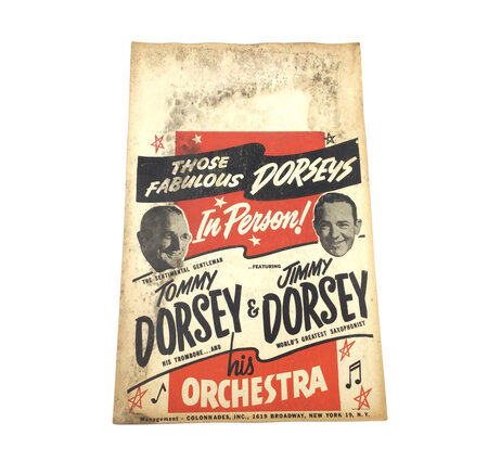 Art Lot 1: Lot Of Six Original Big Band Posters [AB]