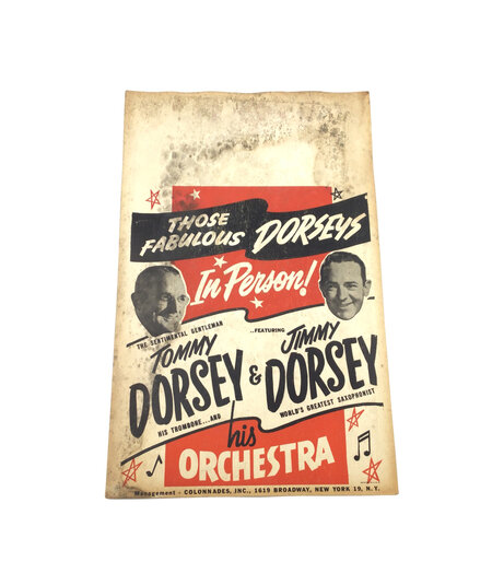 Art Lot 1: Lot Of Six Original Big Band Posters [AB]