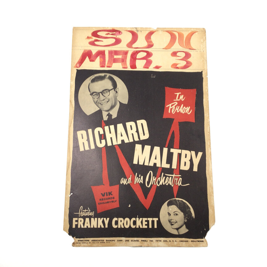 Art Lot 1: Lot Of Six Original Big Band Posters [AB]