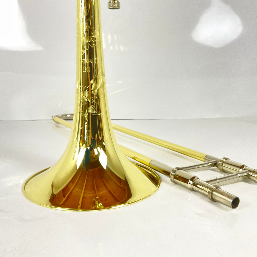 Demo S.E. Shires Q Series TBQ30YA Bb/F Tenor Trombone (SN: Q19487)