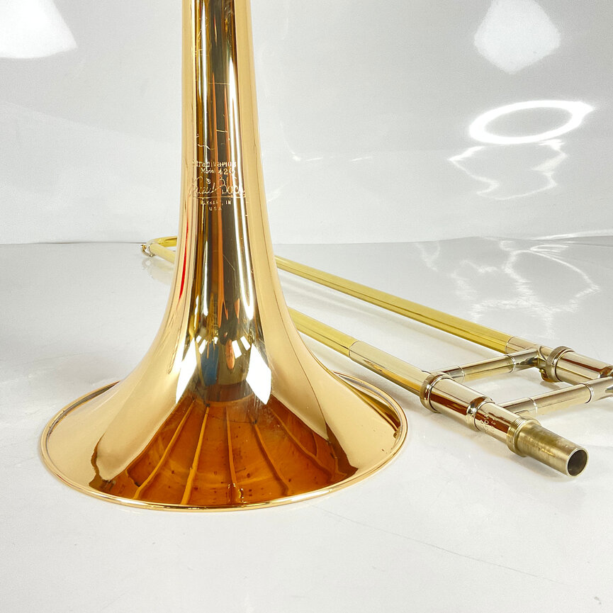 Used Bach 42BG Bb/F Tenor Trombone (SN: 138195)