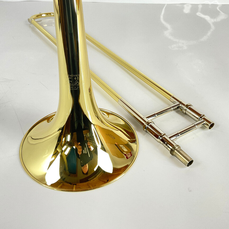 Demo Bach 42BOF Bb/F Tenor Trombone (SN: 218223)