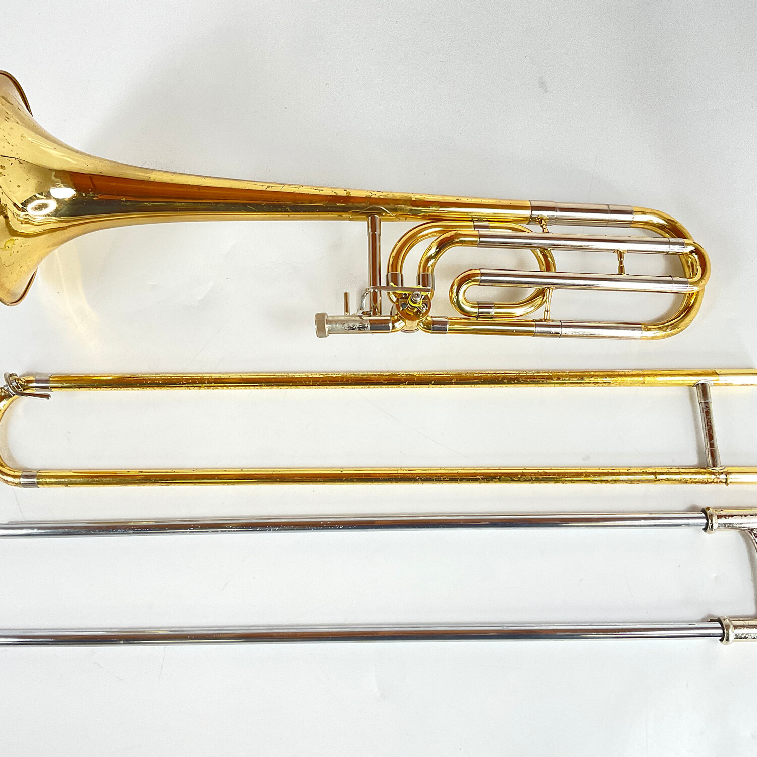 Yamaha Used Yamaha YSL-648 Bb/F Tenor Trombone (SN: 010698