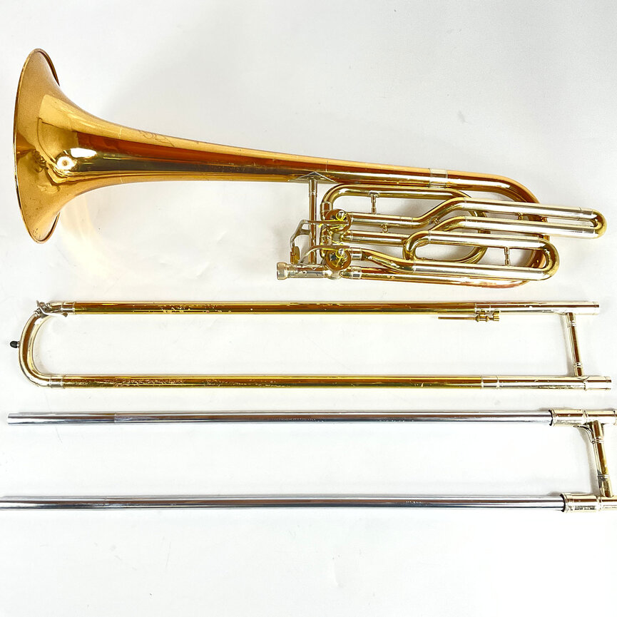 Used Conn 62H Bb/F/D Bass Trombone (SN: H14967)