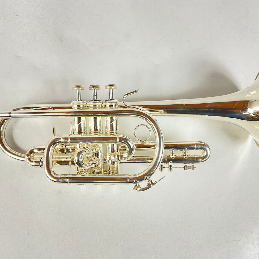 Used Bach 181 Bb Cornet (SN: 398834)