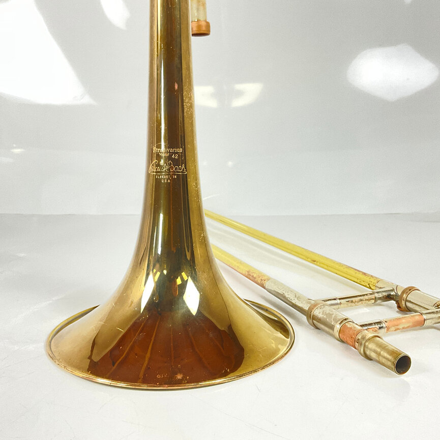 Used Bach 42B Bb/F Tenor Trombone (SN: 61771)