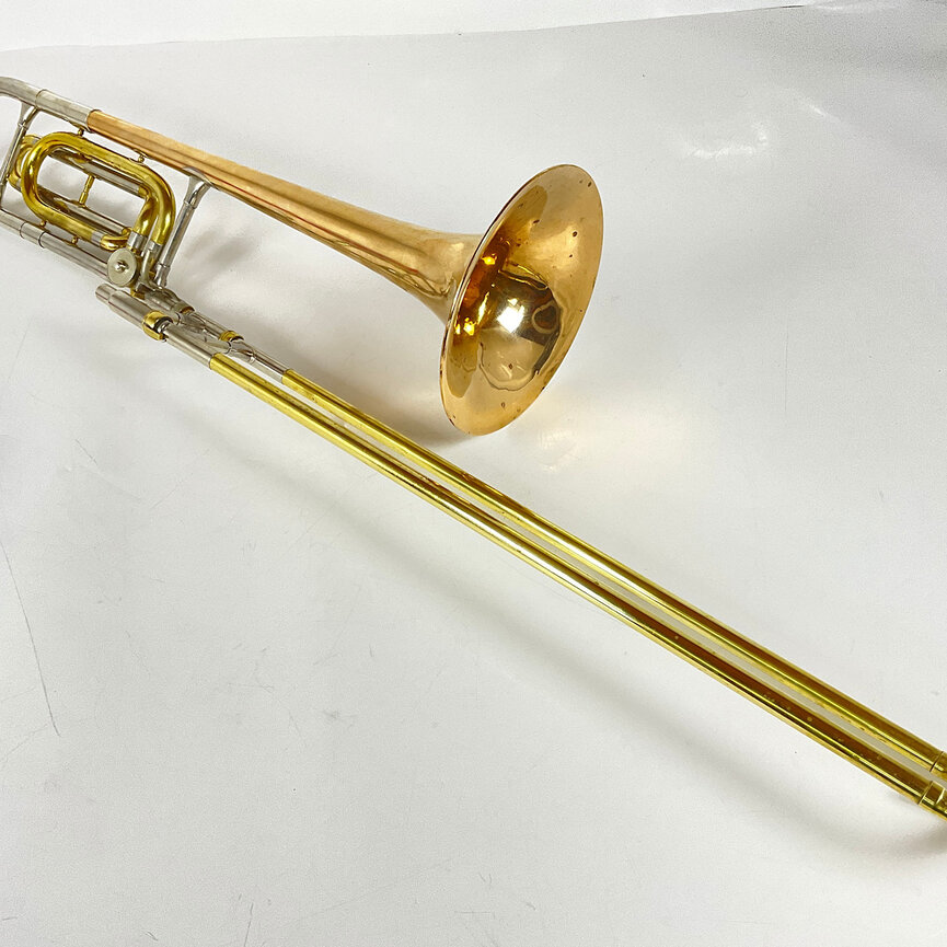 Used Reynolds Contempora T0-12 Bb/F Tenor Trombone (SN: 77612)