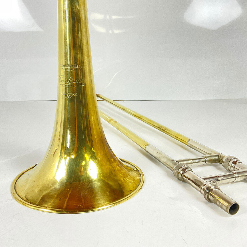 Used Bach "New York" 15T Bb Tenor Trombone (SN: 184)