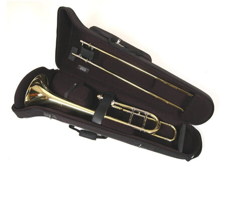 Marcus Bonna Case for Tenor Trombone model MB - Black Leather