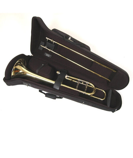 Marcus Bonna Case for Tenor Trombone model MB - Black Leather