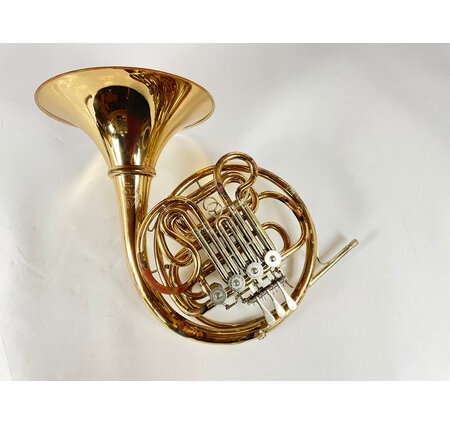 Used Hans Hoyer 801G F/Bb Double French Horn (SN: 400053M)