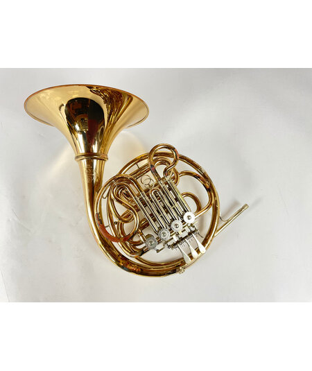 Used Hans Hoyer 801G F/Bb Double French Horn (SN: 400053M)