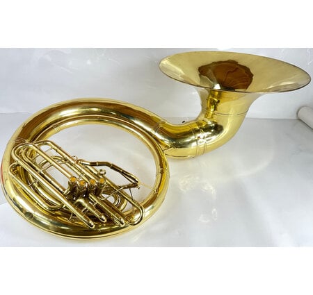 Used Martin Jumbo BBb Sousaphone (SN: 124555)