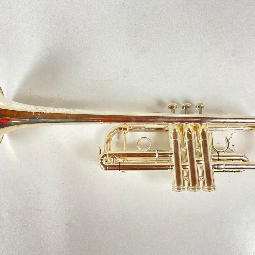 Used Shires 4F C Trumpet (SN: 3714)