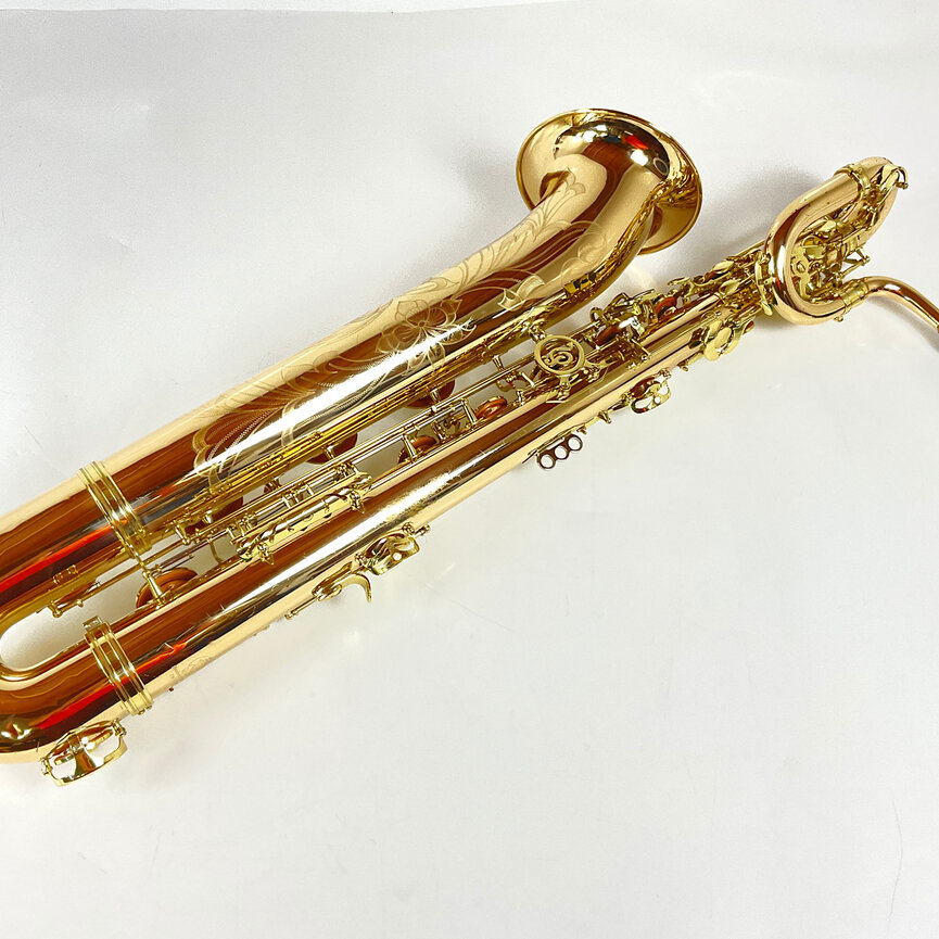 Used P. Mauriat PMB-301GL Eb Baritone Saxophone (SN: 0450417)