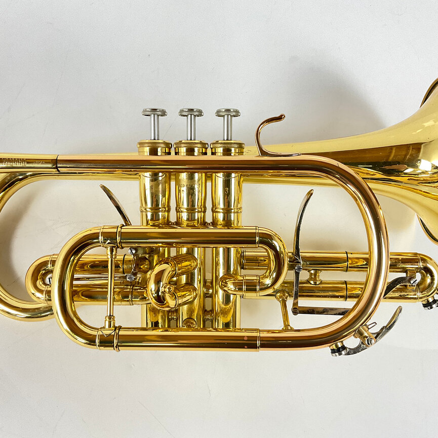Used Yamaha YCR-6335 Bb Cornet (SN: 201028)