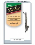 Rico La Voz Bass Clarinet Reeds, Box of 10
