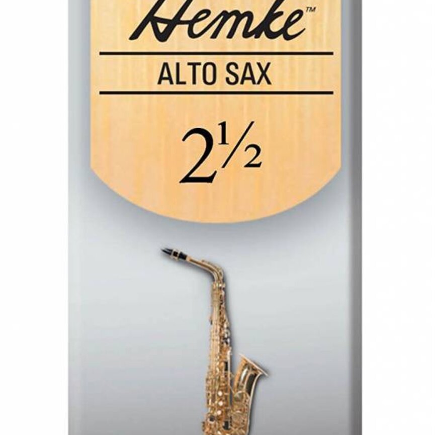 Rico Hemke Alto Saxophone Reeds, Box of 5