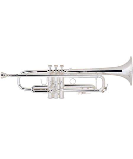 Bach Model LR18037 Bb Trumpet Silver Plate