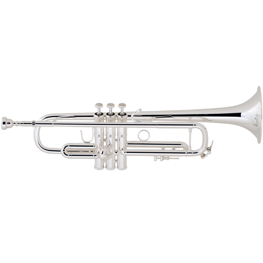 Bach Model LR18037 Bb Trumpet Silver Plate