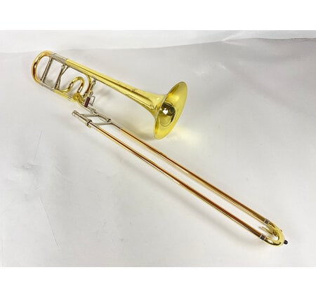 Used S. E. Shires Alessi Q Series Bb/F Tenor Trombone (SN: Q18268)