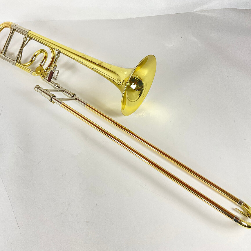 Used S. E. Shires Alessi Q Series Bb/F Tenor Trombone (SN: Q18268)