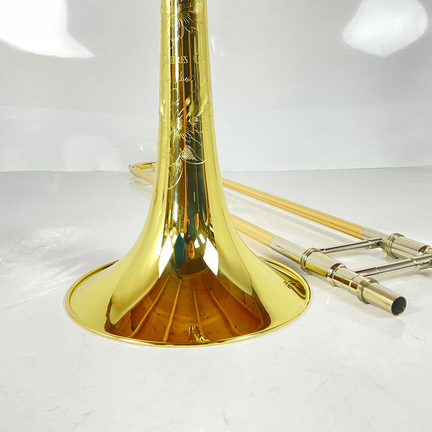 Used S. E. Shires Alessi Q Series Bb/F Tenor Trombone (SN: Q18268)