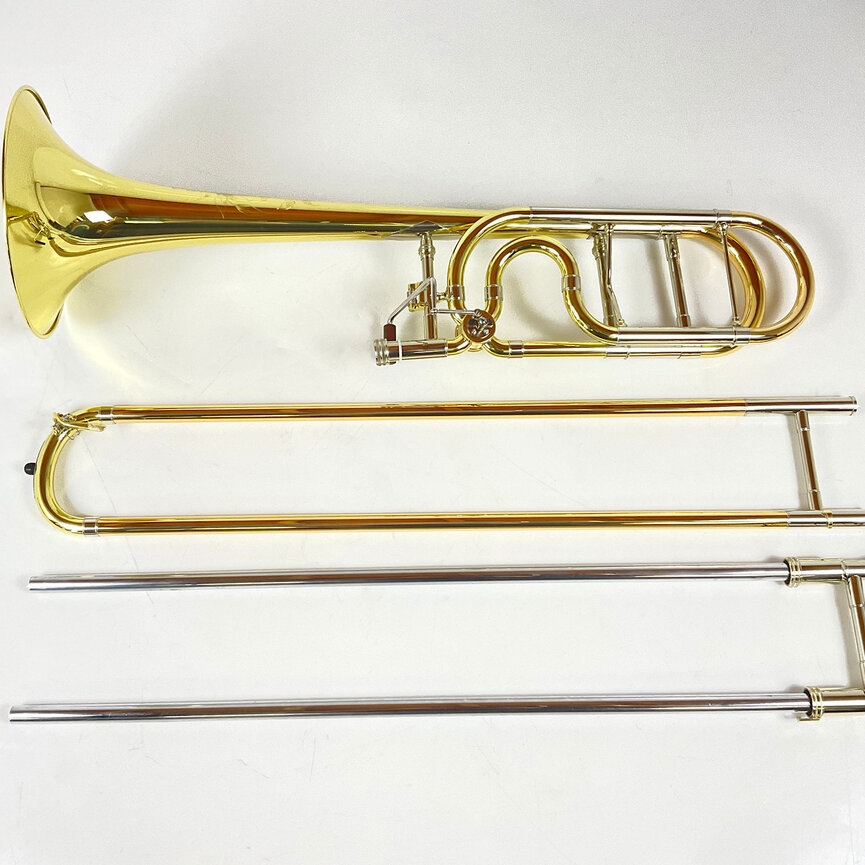 Used S. E. Shires Alessi Q Series Bb/F Tenor Trombone (SN: Q18268)