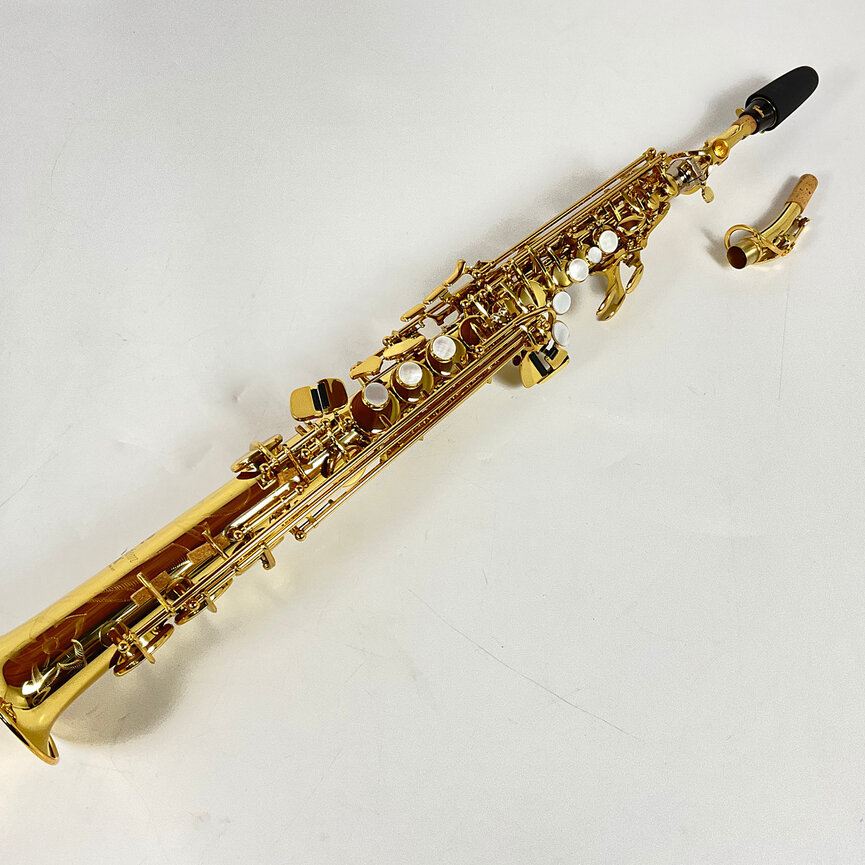 Used Yamaha Custom EX YSS-875EX Bb Soprano Saxophone (SN: 011717)