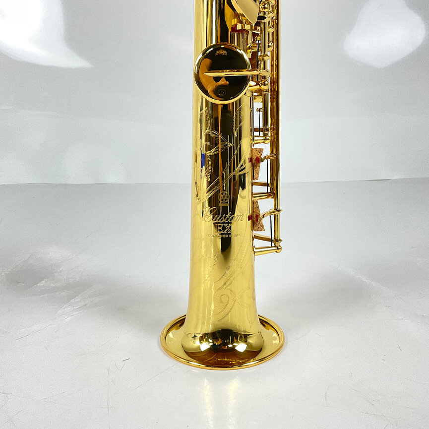 Used Yamaha Custom EX YSS-875EX Bb Soprano Saxophone (SN: 011717)