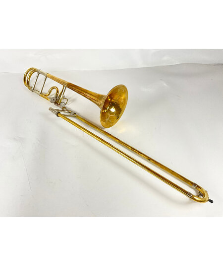 Used Courtois 420 Challenger II Bb/F Tenor Trombone (SN:  34770)