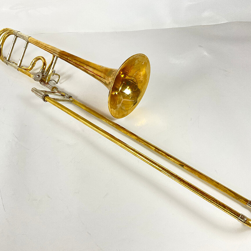 Used Courtois 420 Challenger II Bb/F Tenor Trombone (SN:  34770)
