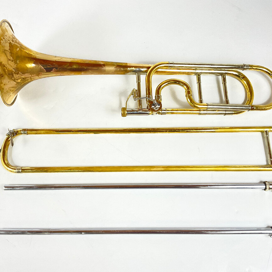 Used Courtois 420 Challenger II Bb/F Tenor Trombone (SN:  34770)