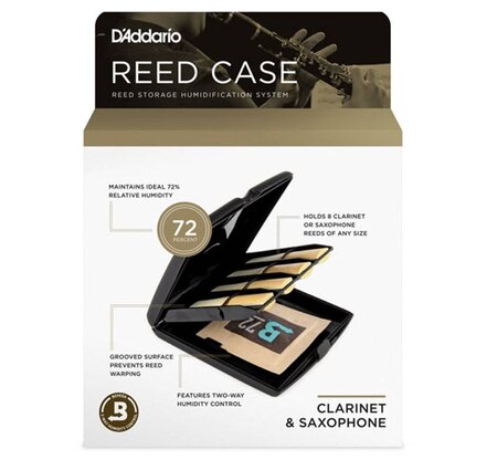 D'Addario Single Reed Storage Case - Clarinet & Saxophone