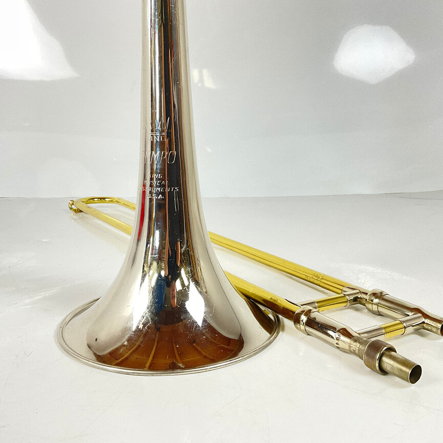 Used King Tempo Bb Tenor Trombone (SN: 488463)