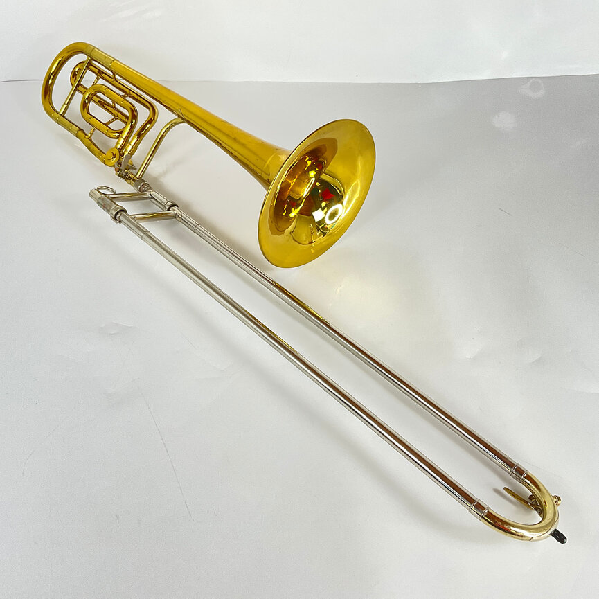 Used King Symphony Bb/F Tenor Trombone (SN: 468644)