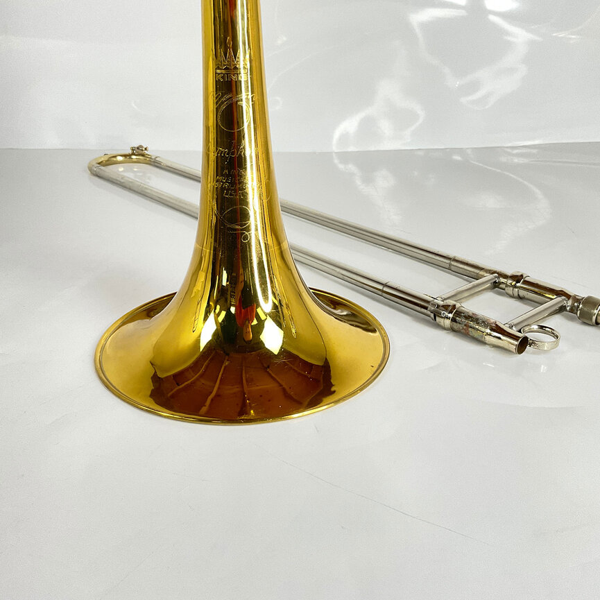 Used King Symphony Bb/F Tenor Trombone (SN: 468644)